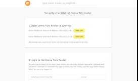 
							         192.168.1.1\172.27.35.1 - Ooma Telo Router login and ...								  
							    