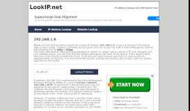
							         192.168.1.6 - Private Network | IP Address Information Lookup								  
							    