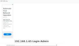 
							         192.168.1.65 - Login to your Admin Page Now!								  
							    