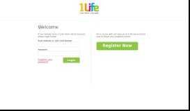 
							         1Life Home Portal								  
							    