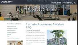 
							         1st Lake Properties Resident FAQ - Living in New Orleans - 1st Lake								  
							    