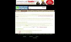 
							         1st World Trade Portal Directory								  
							    
