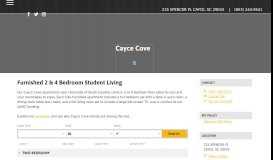 
							         2 - 4 Bed Apartments | Cayce Cove								  
							    