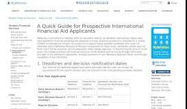 
							         2. Financial Aid Application Materials - Wellesley College								  
							    