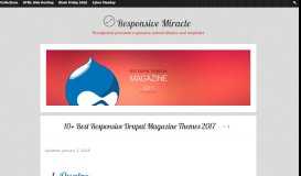 
							         20 Best Responsive Drupal Magazine Themes 2017 - Responsive ...								  
							    