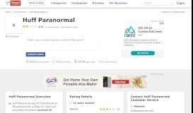 
							         20 Huff Paranormal Reviews and Complaints @ Pissed Consumer								  
							    