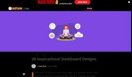 
							         20 Inspirational Dashboard Designs | The JotForm Blog								  
							    