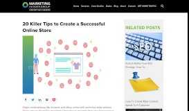 
							         20 Killer Tips to Create a Successful Online Store | Marketing Insider ...								  
							    
