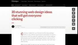 
							         20 stunning web design ideas that will get everyone clicking - 99designs								  
							    