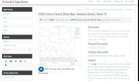 
							         2000 Census County Block Map: Stephens County, Block 14 - The ...								  
							    
