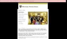 
							         2011 eNotify - Winchester Thurston School								  
							    
