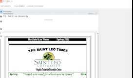 
							         2015 - Saint Leo University - studylib.net								  
							    