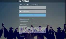 
							         2016 : MyUC Staff Portal - University of Canberra								  
							    