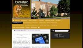 
							         2017-18 Student Registration - Herscher CUSD #2								  
							    