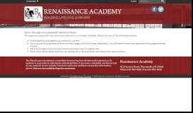 
							         2017-2018 School Year Information & Forms - Renaissance Academy ...								  
							    