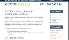 
							         2017 Enrollment - Piedmont Community Healthcare - Katz Insurance ...								  
							    