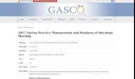 
							         2017 Spring Practice Management and Business of Oncology Meeting ...								  
							    