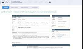 
							         2018-038-001 - Website and Intranet Support and ... - BAVN								  
							    