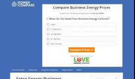 
							         2018 Extra Energy Business Electricity & Gas Tariffs & Rates								  
							    