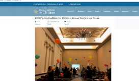 
							         2018 Florida Coalition for Children Annual Conference Recap ...								  
							    
