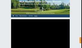 
							         2018 KGA Amateur Series @ Cherry Blossom Event Portal - Golf Genius								  
							    