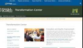 
							         2018 Transformation and Quality Strategy Section 1 ... - Oregon.gov								  
							    