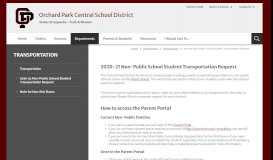 
							         2019-20 Non-Public School Student Transportation Request								  
							    