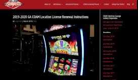 
							         2019-2020 GA COAM Location License Renewal Instructions ...								  
							    