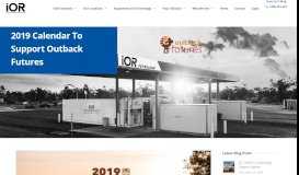 
							         2019 Calendar To Support Outback Futures - IOR Petroleum | Fuelling ...								  
							    