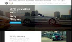 
							         2019 Ford Mustang | Ford Dealership in Keyport, NJ | Tom's Ford								  
							    