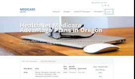 
							         2019 HealthNet Medicare Advantage Plans in Oregon								  
							    