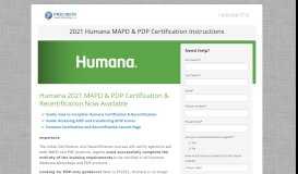 
							         2019 Humana Certification Instructions - Precision Senior Marketing								  
							    