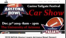 
							         2019 NOVA Home Loans Arizona Bowl Desert Diamond ...								  
							    