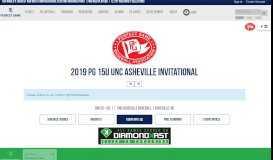 
							         2019 PG 15U UNC Asheville Invitational - Event Info | Perfect Game ...								  
							    
