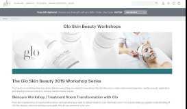 
							         2019 Professional Workshop Series | Glo Skin Beauty								  
							    
