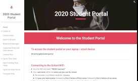 
							         2019 Student Portal - Google Sites								  
							    