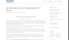 
							         2019 Supplemental Over The Counter Benefit Solutions ...								  
							    