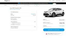 
							         2019 Toyota C-HR Prices, Reviews & Incentives | TrueCar								  
							    