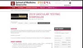 
							         2019 Vascular Testing Symposium | CME Learning Portal GHS USC ...								  
							    