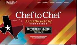 
							         2020 Chef to Chef Conference - C&RB's Chef to Chef								  
							    