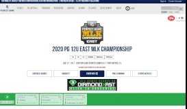 
							         2020 PG 12U East MLK Championship - Perfect Game								  
							    