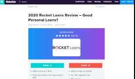 
							         2020 Rocket Loans Review – Good Personal Loans?								  
							    
