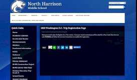 
							         2020 Washington D.C. Trip Registration Page - North Harrison Middle ...								  
							    