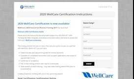 
							         2020 WellCare Certification Instructions								  
							    