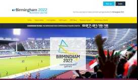 
							         2022 Commonwealth Games: Home								  
							    