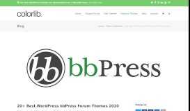 
							         21 Best WordPress bbPress Forum and Community Themes in 2019 ...								  
							    