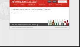 
							         21st Century Beverage Partnership is Complete! - Coca Cola ...								  
							    