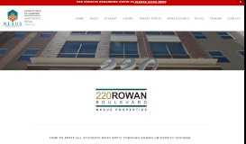 
							         220 Rowan blvd - Nexus Glassboro								  
							    