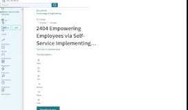 
							         2404 Empowering Employees via Self-Service Implementing Travel ...								  
							    