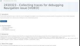 
							         2410323 - Collecting traces for debugging ... - SAP Support Portal								  
							    